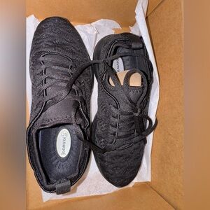 Anna Charcoal Knit Women's Sneakers